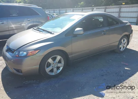 2007 Honda Civic Ex z USA, uszkodzony, nr VIN 2HGFG11807H531383